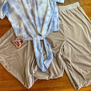 Bob Mackie Wearable Art Wide Leg Pants